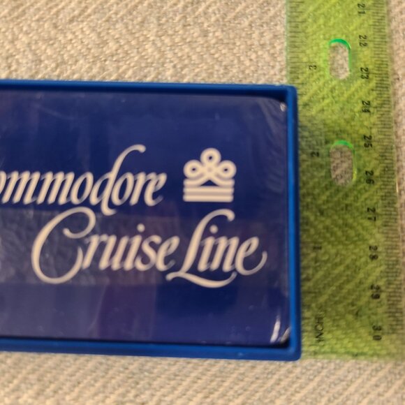 Commodore Cruise Line playing cards vintage - Picture 8 of 8